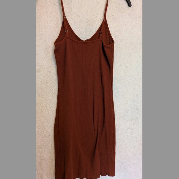 American Eagle Waffle Bodycon Midi Dress (M) - Picture 2 of 7